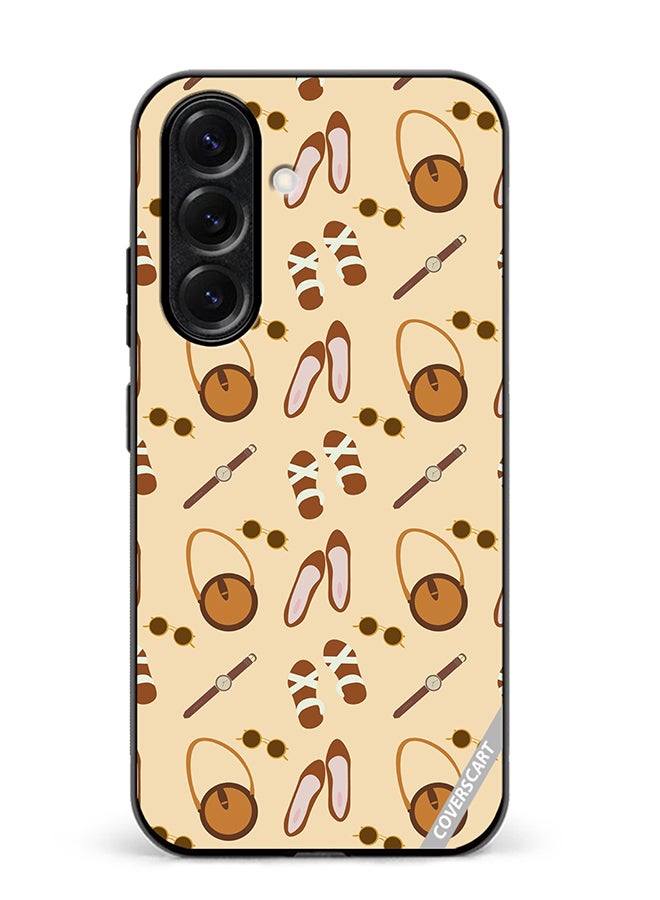 VR CREATIVE Protective Case Cover For Samsung Galaxy A56 Outfit Vintage Vector Design Multicolour