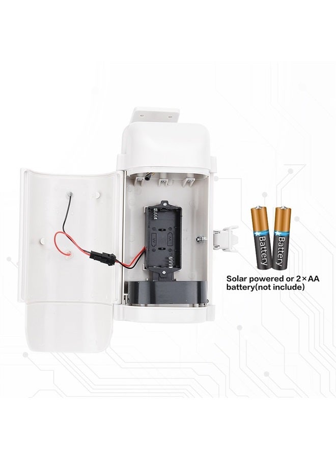 YSUCAU Solar Powered CCTV Security Fake Dummy Camera with Flashing Led Outdoor/Indoor Use for Homes & Business - Image 5