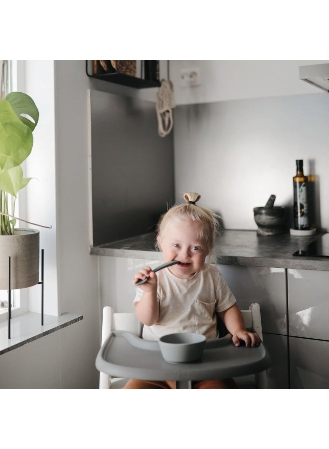 Mushie Silicone Baby Food Bowl with Suction - Image 5