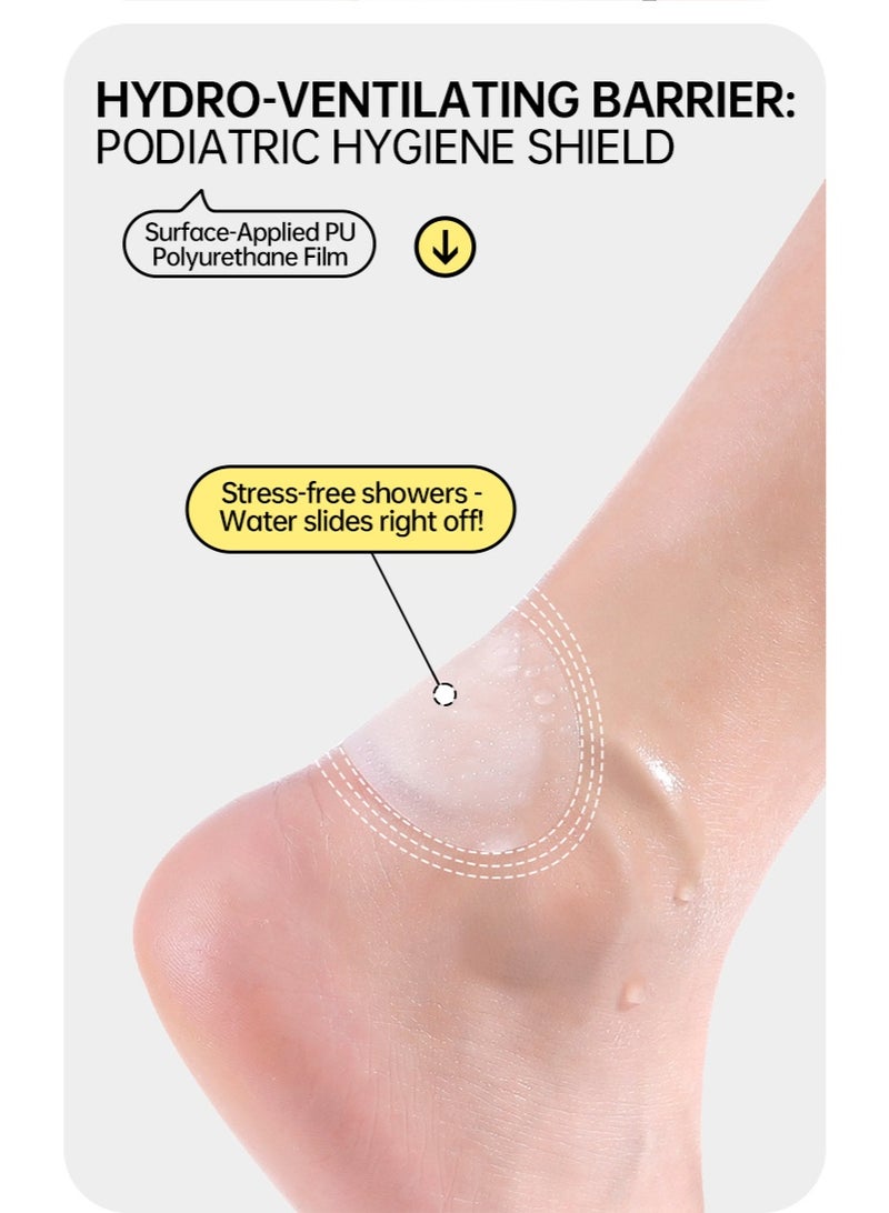 Hydrocolloid Bandages, 5 pieces, Water Resistant, for Toe, Heel- Blister Prevention & Recovery Pads - Image 5