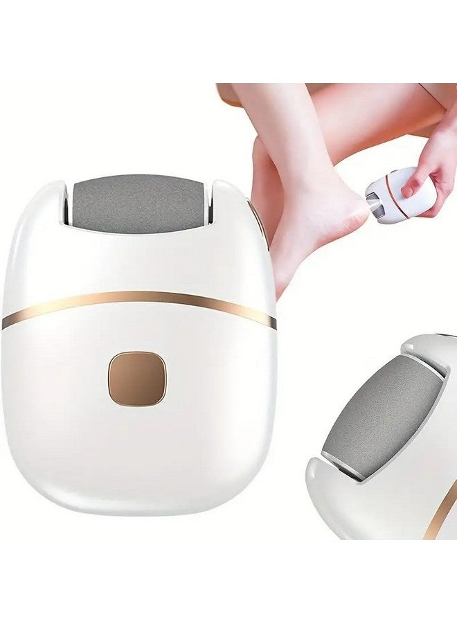 Beauenty Handheld Electric Callus Remover Rechargeable Foot File With 2 Adjustable Speed Equipped With LED Light For Calluses Cracked Rough Skin Pedicure Tools - Image 1