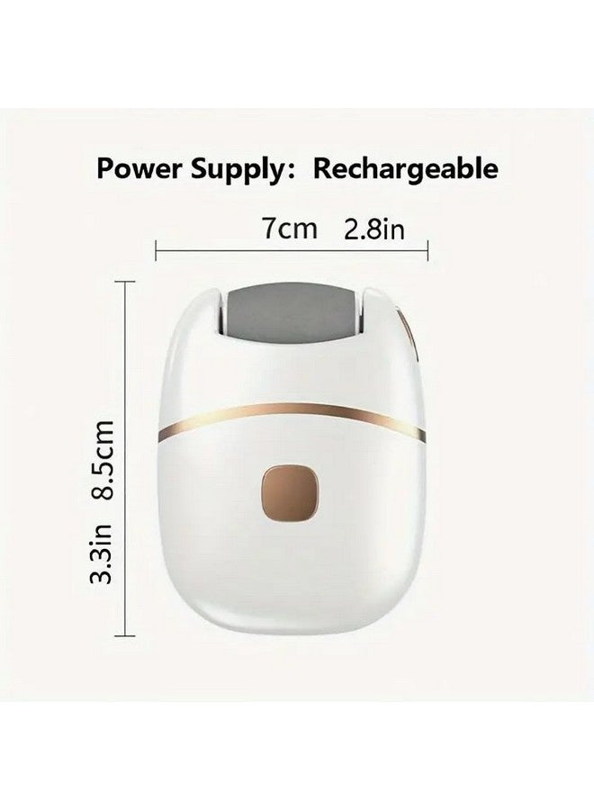 Beauenty Handheld Electric Callus Remover Rechargeable Foot File With 2 Adjustable Speed Equipped With LED Light For Calluses Cracked Rough Skin Pedicure Tools - Image 2