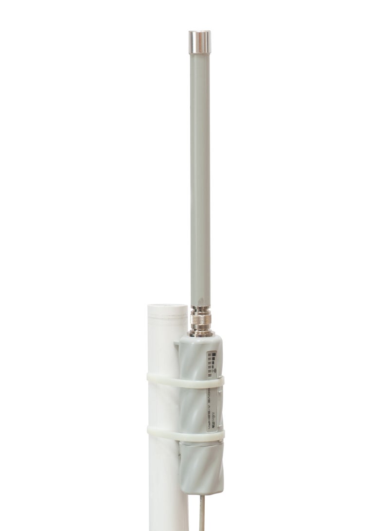Mikrotik GrooveA 52 (RBGrooveGA-52HPacn) Dual Band 2.4/5GHz Outdoor Wireless Access Point Gigabit Ethernet High Power white - Image 2