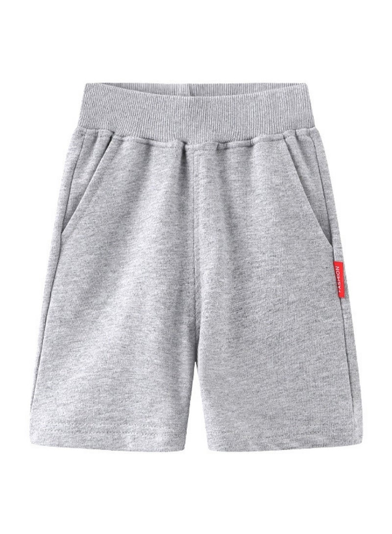 Mei Stylish Kids Cotton Plain Bottoms Shorts - Image 1
