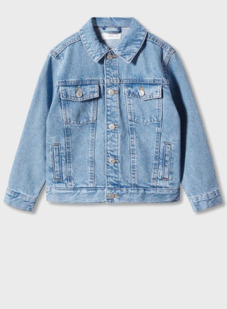 Kids Denim Bomber Jacket