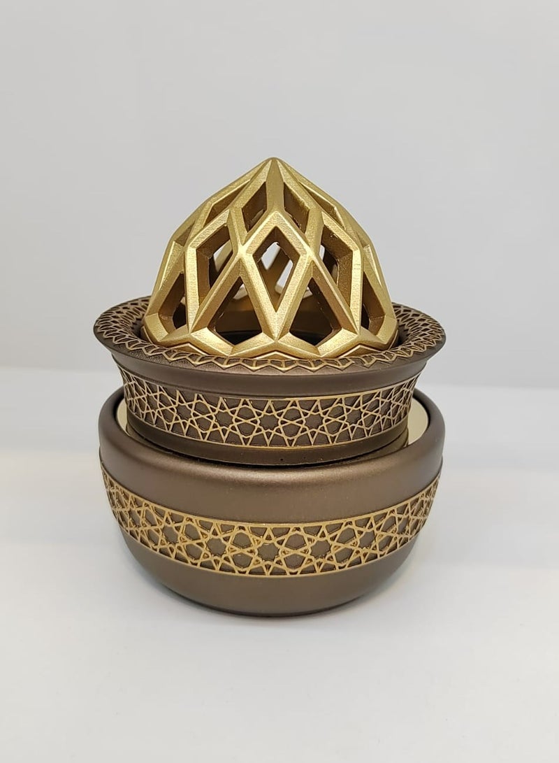 رادین تصميم بسيط ولكنه جميل مثالي لأي أجواء! دراسة ، غرفة نوم ، استوديو يوغا ، غرفة تأمل ، سبا الروائح ، مكتب ، كنيسة. استخدمه مع بخور اللبان والمر والمريمية البيضاء والبخور المخاريط وأعواد البخور ورقائق خش - Image 1