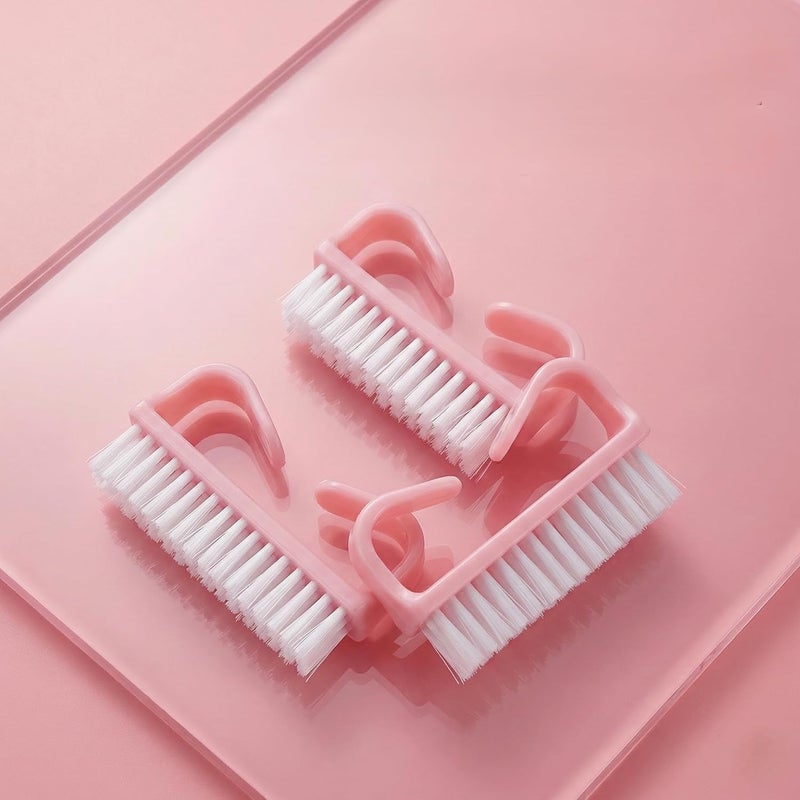 Professional Nail Dust Cleaning Brush Set - 2 Pcs Durable Bristles and Ergonomic Design for Removing Manicure Residue with Cinematic Precision and Perfect Nails - The Perfect Gift for Her - Image 1