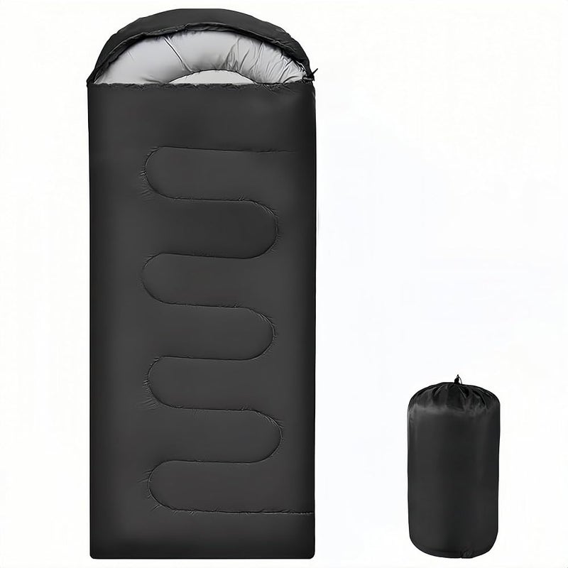DAYONG Sleeping Bag, Adults Camping Sleeping Bags, Lightweight Envelope Sleeping Bag, Hooded Design, Portable Warm Sleeping Bags for Outdoor Traveling Backpacking. - Image 1