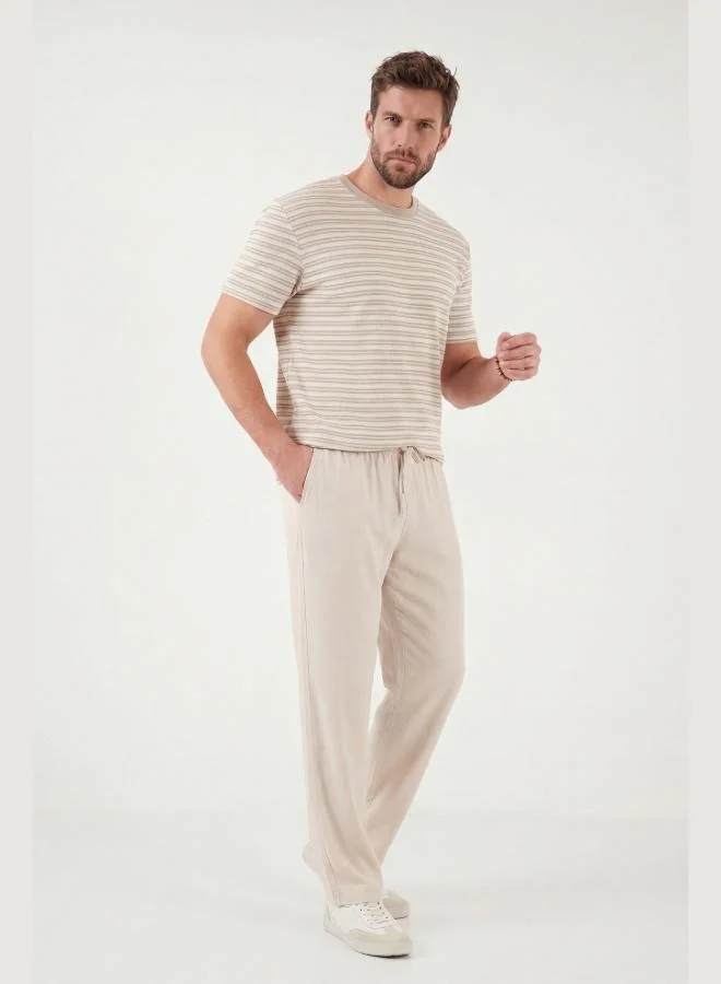 Buratti Buratti Regular Fit Normal Waist Straight Leg Trousers Men's PANTS 6689255