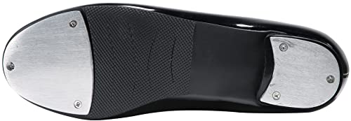 Linodes Leather/Patent Tap Shoe for Girls and Boys (Toddler/Little Kid/Big Kid)-Black-11.5M-Little Kid-Updated - Image 4