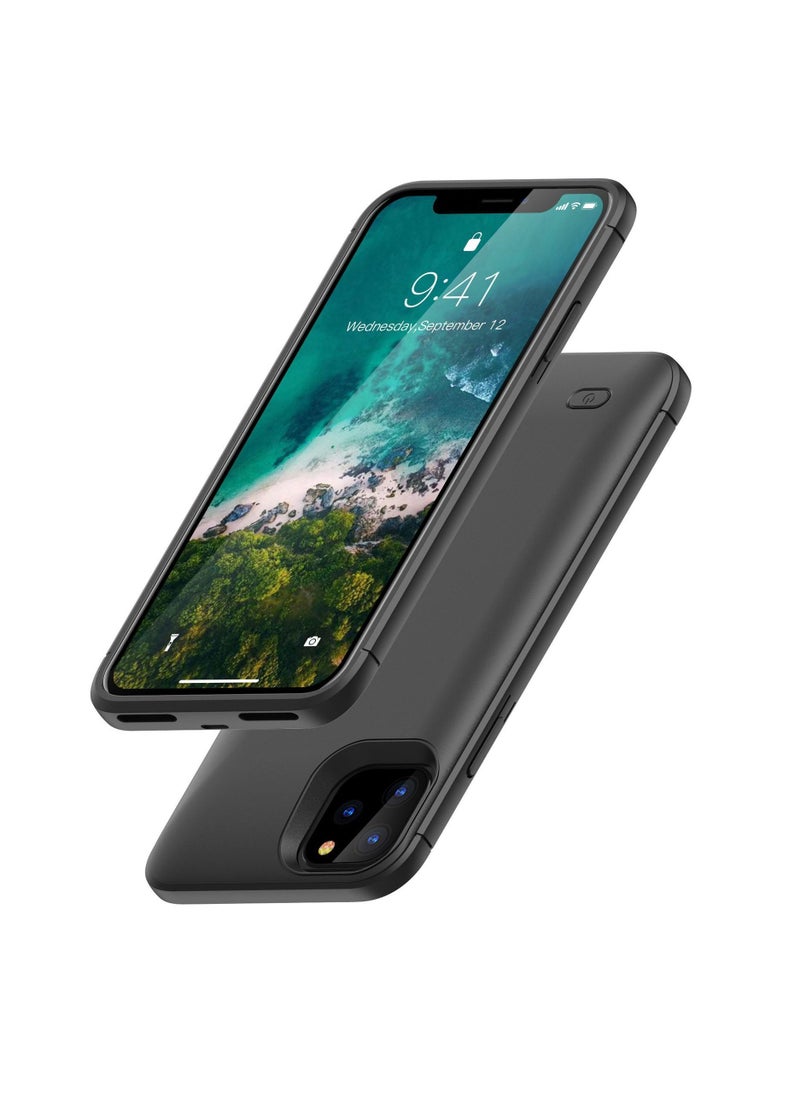 Raxoom 3500mAh Battery Case Cover Rechargeable Extended Power Bank Wireless for iPhone 11 / 11 Pro / 11 Pro Max 