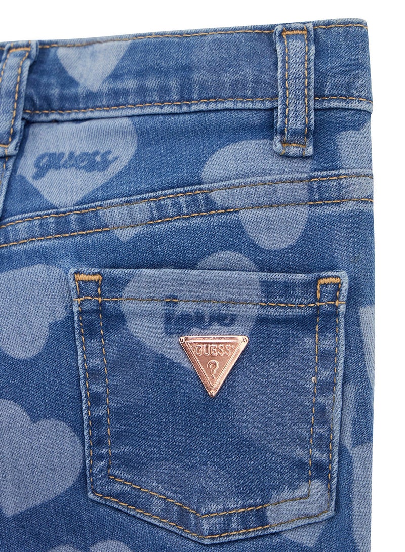 GUESS Infant Flared Jeans - Image 3