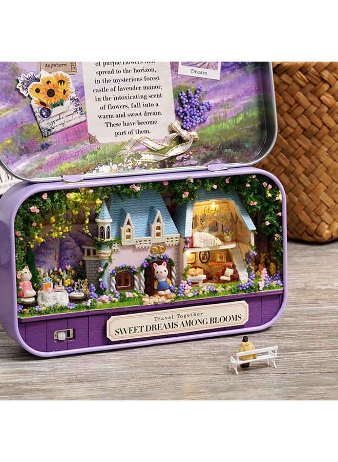 Bluejw Zhiqu House Diy Cabin Box Theater Handmade Small House Assembled Model Toys Birthday Gift For Girls - Image 1