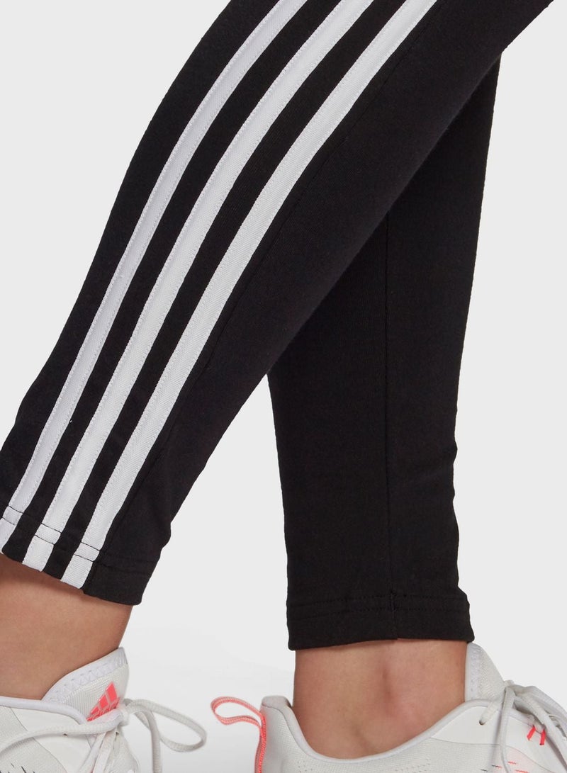 اديداس بنطال ضيّق LOUNGEWEAR Essentials 3-Stripes - Image 4