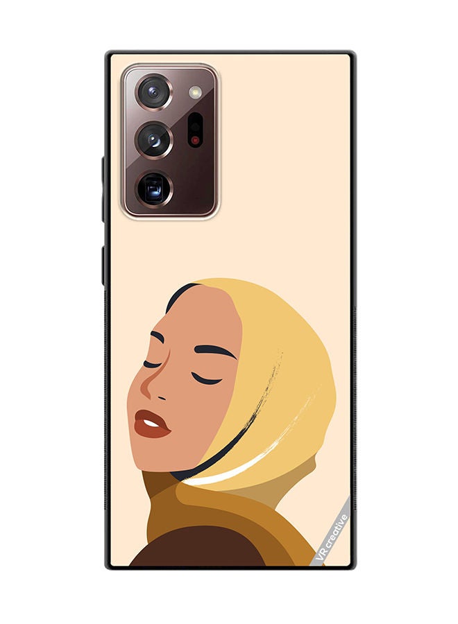 VR CREATIVE Protective Case Cover For Samsung Galaxy Note20 Ultra 5G Cartoon Woman Shape Design Multicolour - Image 1