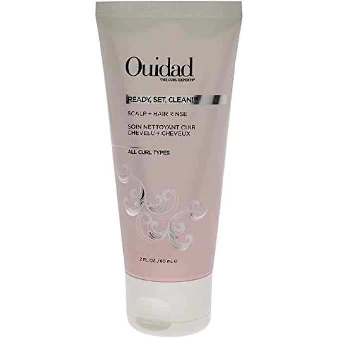 Ouidad READY SET CLEAN SCALP & HAIR RINSE - PRE SHAMPOO RINSE - MINI - 2OZ, 2 OZ.