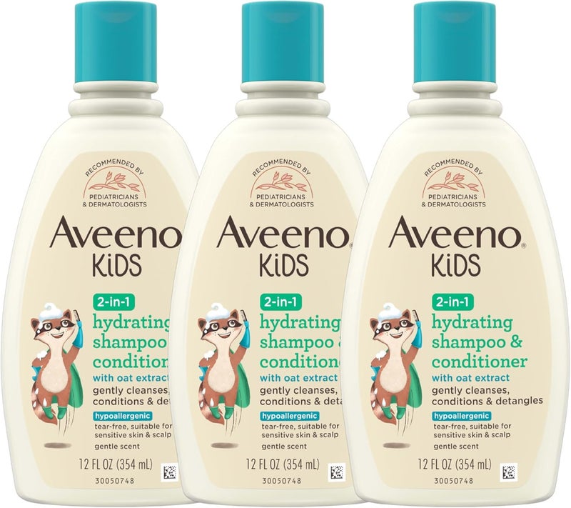Aveeno Baby Aveeno Kids 2-in-1 Hydrating Shampoo & Conditioner - Image 1