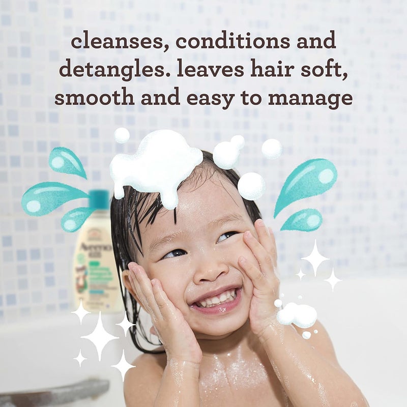 Aveeno Baby Aveeno Kids 2-in-1 Hydrating Shampoo & Conditioner - Image 2
