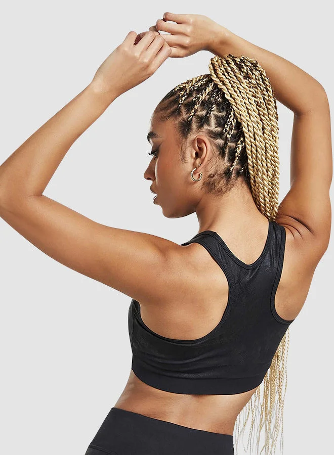 Pink Soda Tory Python Bralette