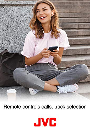 JVC HAF17MB Earbud Headphones with Mic and Remote - Black, Earbuds - Image 5