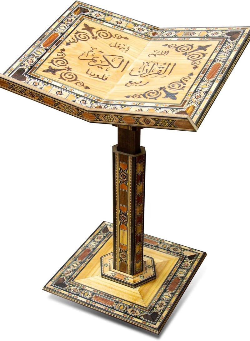 سندس حاملة المصحف الجوامي مصنوعة من الفسيفساء الدمشقية. - Image 2