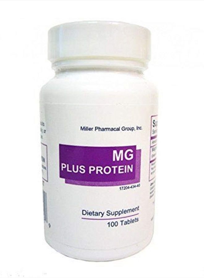 Mg Plus Protein Miller, 100 tabs by Mg Plus Protein (Pack of 2)  - Image 1
