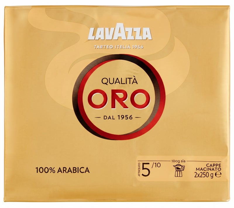 Lavazza Qualita Oro Ground Coffee 2 X 250grams - Image 1