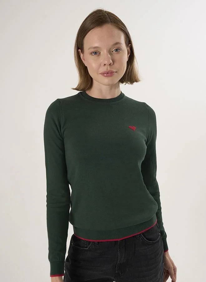 FELIX HARDY Crew Neck Knitted Pullover