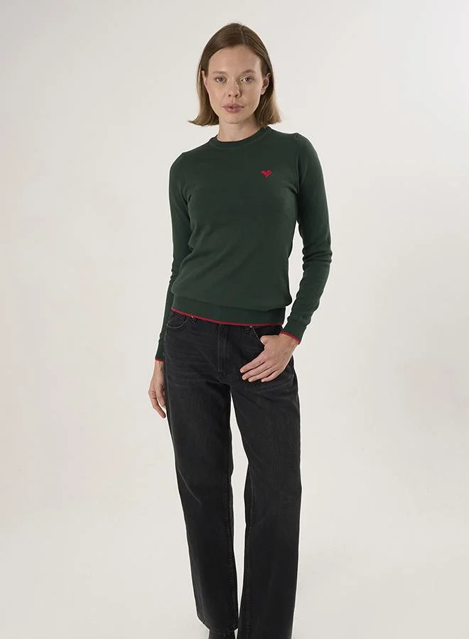 FELIX HARDY Crew Neck Knitted Pullover