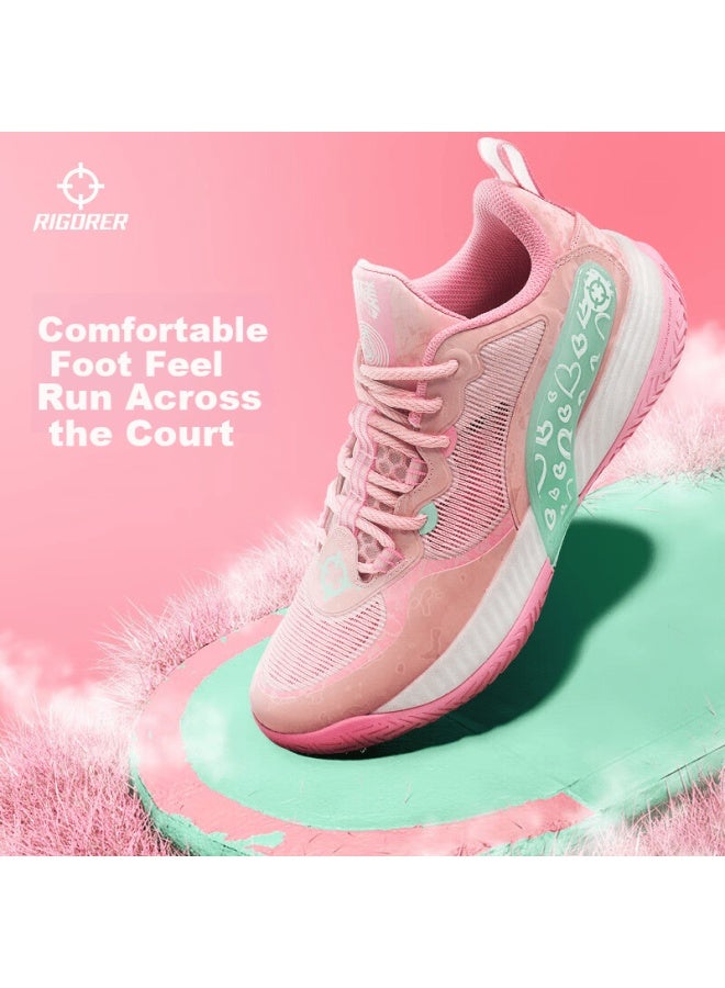 Rigorer Men's Basketball Shoes Reeves Duel 2 Breathable Stable Support Durable Shock Absorption Non-slip Sports Sneakers - Image 2