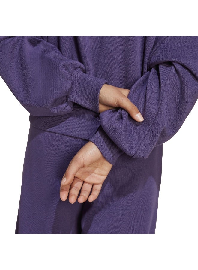 Adidas Jg Clgt Ft Swt Purple Training Sweatshirts For Junior 7-8Y - Image 5