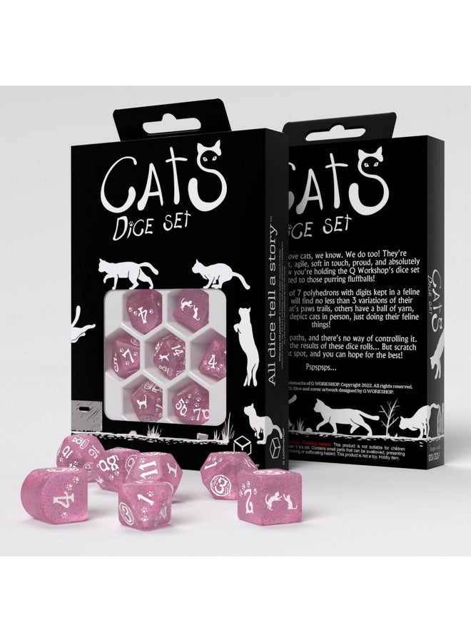 Q WORKSHOP Q-Workshop Cats Dice Set Daisy, Dice Game - Image 2
