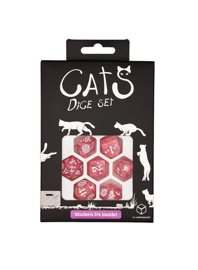 Q WORKSHOP Q-Workshop Cats Dice Set Daisy, Dice Game - Image 4