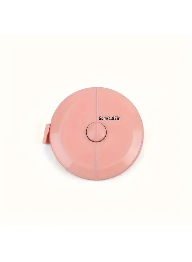 White Digital Display Retractable Waist Tape Measure 59 Inch Ergonomic Design - Image 2