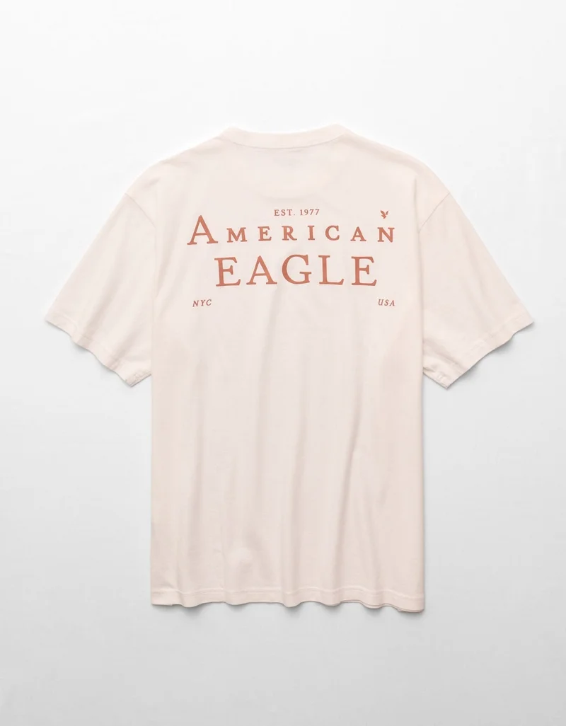 American Eagle  AE Photoreal Graphic T-Shirt for Men | Best Price UAE