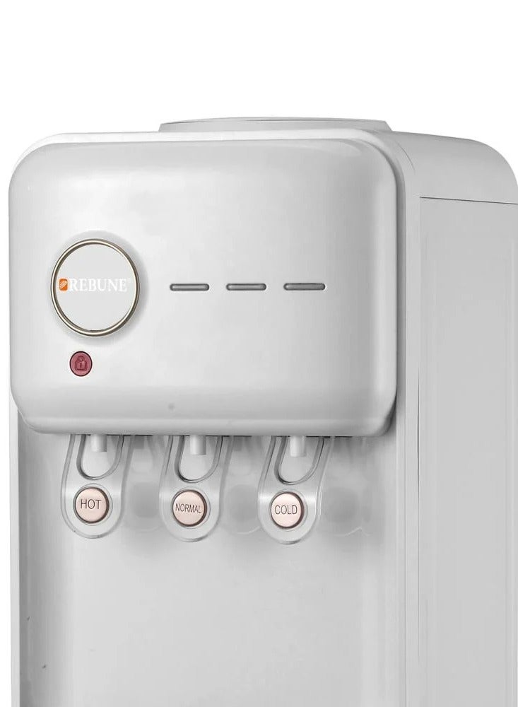 REBUNE Top-Loading Water Dispenser, Hot/Warm/Cold, RE-8-026 White - Image 2
