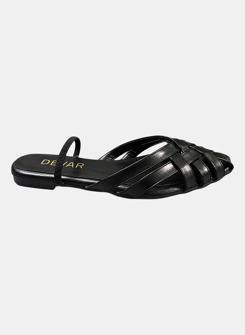Devar Women's Flat Sandal - Inspired by Cleopatra's Timeless Elegance - Image 1