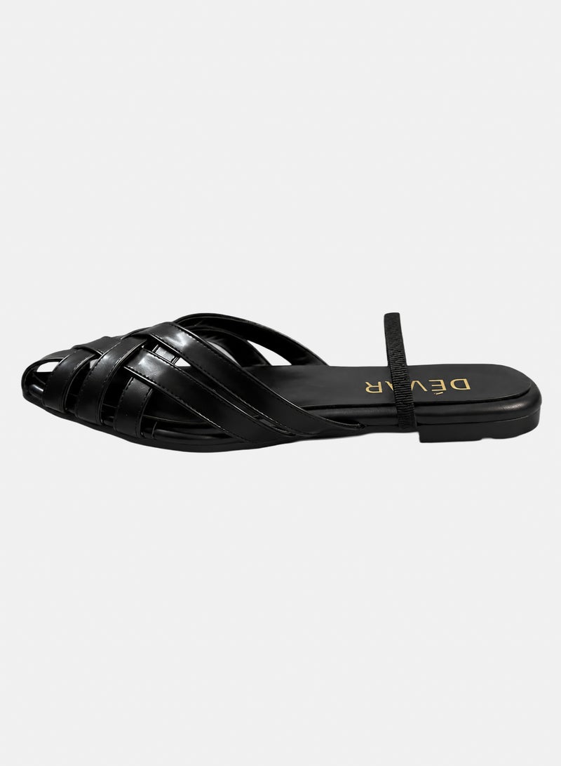 Devar Women's Flat Sandal - Inspired by Cleopatra's Timeless Elegance - Image 2
