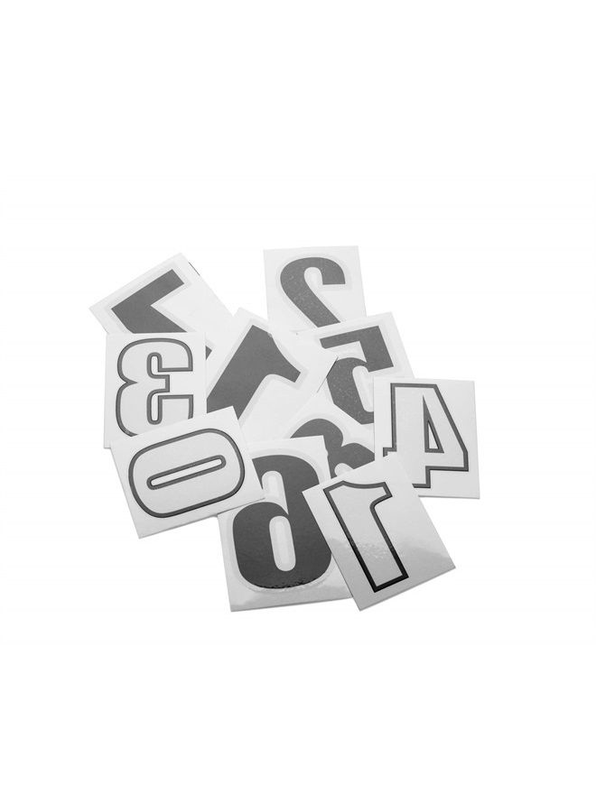 SLS3 Temporary Race Number Tattoo | Temporary Tattoos Numbers Pack of 100 | Ideal For Triathlon | Running | Cycling (100) - Image 1