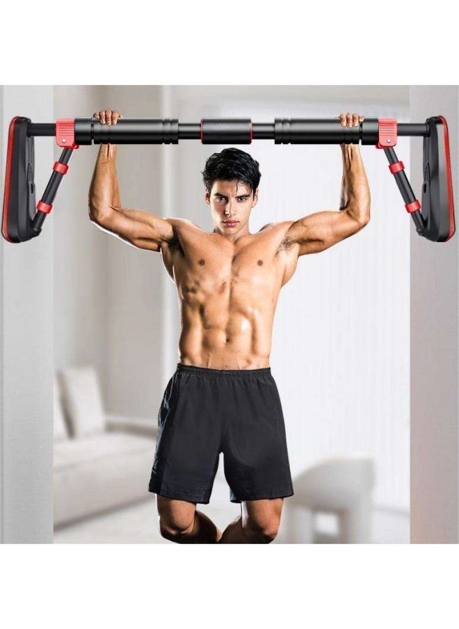 GGEROU Portable Doorway Pull up Bar Fitness Chin up Bar for Exercise Home Gym Use 80cm to 120cm  - Image 1