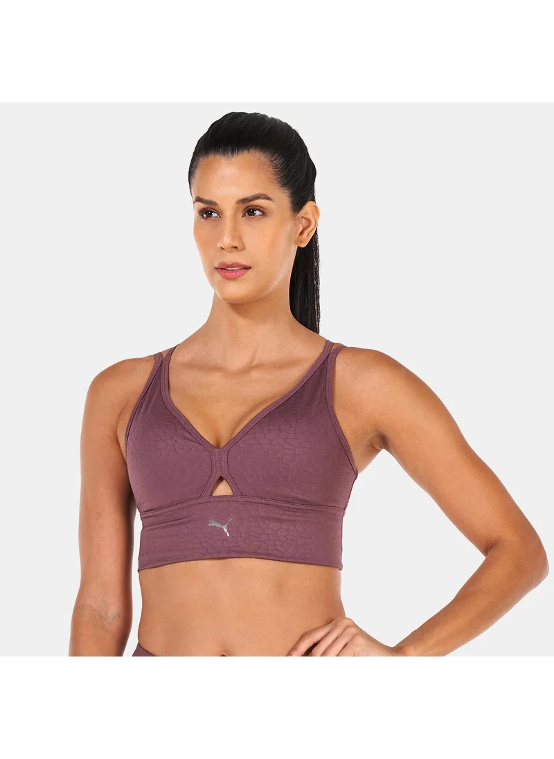 PUMA Women's Mid Impact Flawless Training Sports Bra