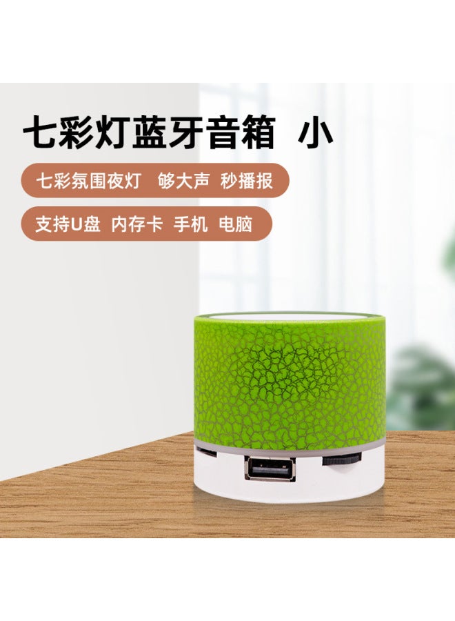 Neutral A10 Metal Bluetooth Audio Mobile Phone Computer Notebook Subwoofer Mini Small Steel Cannon Wireless Plug-in Card Small Speaker - Image 1