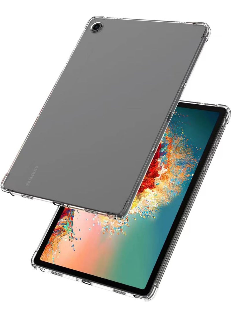 Rock Pow - Clear Back Case for Samsung Galaxy Tab A9 Plus 11 Inch Tablet 2023 (SM-X210/X216/X218) Ultra Thin Lightweight Transparent Soft Flexible TPU Shockproof Bumper Cover for Galaxy Tab A9+ - Image 1