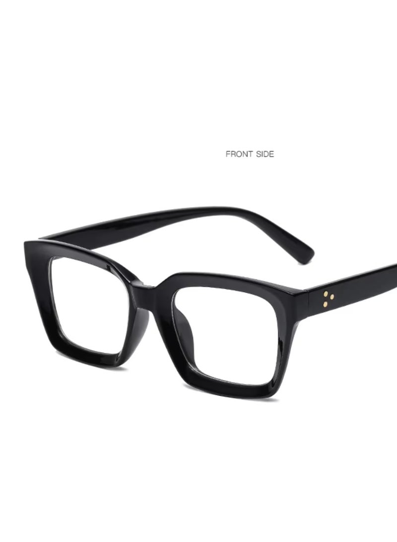 بوما للبصريات +2.0 نظارات القراءة للرجال والنساء، نظارات قراءه طبيه مكبرة لتصحيح ضعف النظر  مع تقدم العمر ،لون الإطار جريء عدسات مضادة للتعب والضوء الأزرق، تصميم خفيف الوزن ،حمايه شاشة كمبيوتر  وحجب الضوء الأزرق ورؤية واضحة للقراءة - Image 1