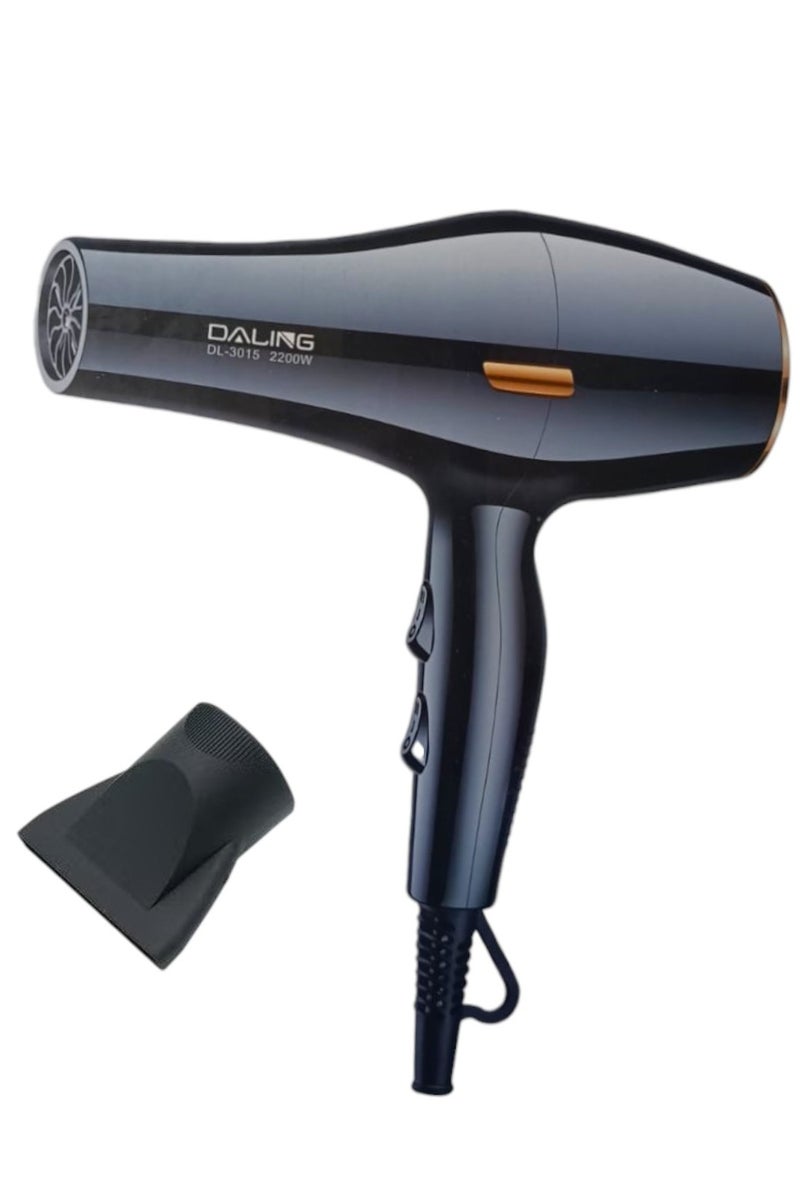 دالينغ مجفف شعر احترافي 2200 واط أسود DL-3015 - Image 1