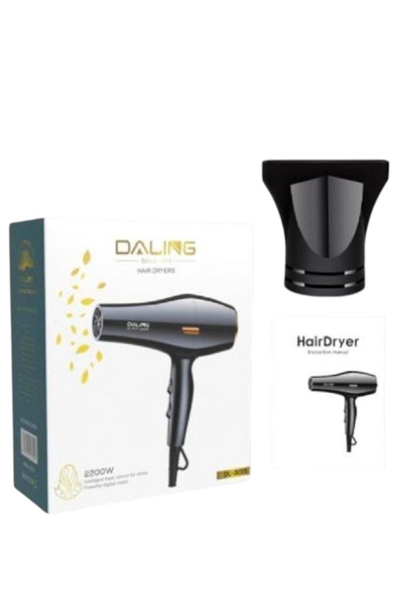 دالينغ مجفف شعر احترافي 2200 واط أسود DL-3015 - Image 2