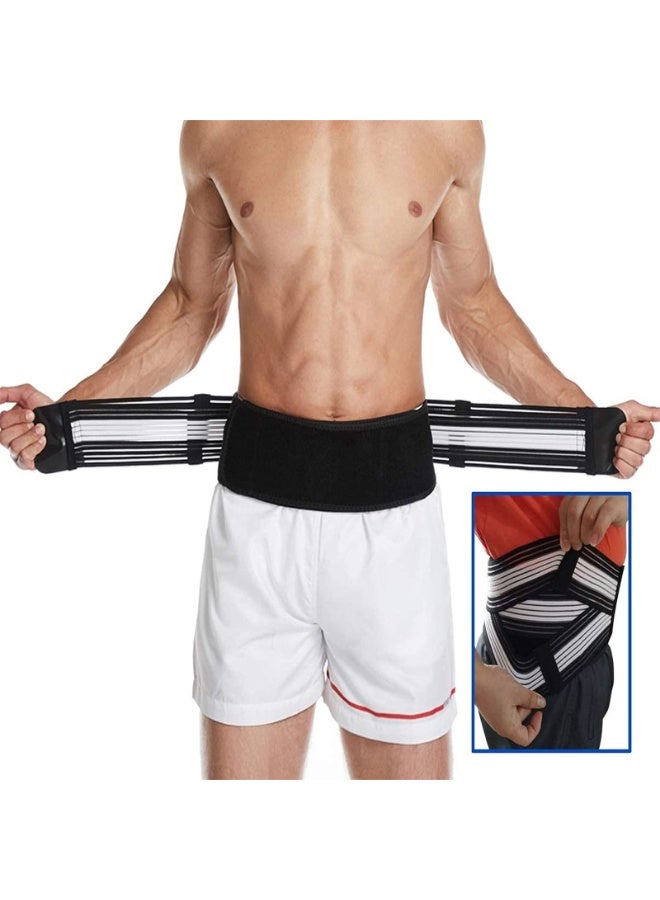 Bukela Sacroiliac Hip Belt, Hip Support Brace, SI Joint Pelvic Support for Women and Men, Anti-Slip Trochanter Brace, SI Joint Belt for Sciatica Nerve, Pelvic, Lower Back and Lumbar Pain Relief - Image 1