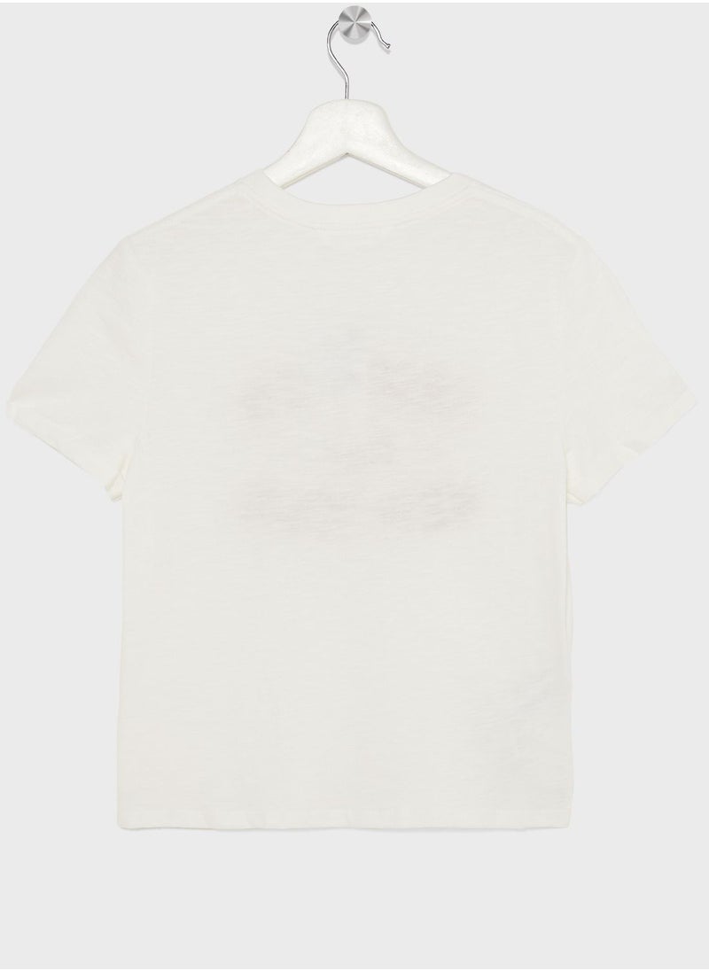 MANGO - Youth Graphic T-Shirt - Image 1