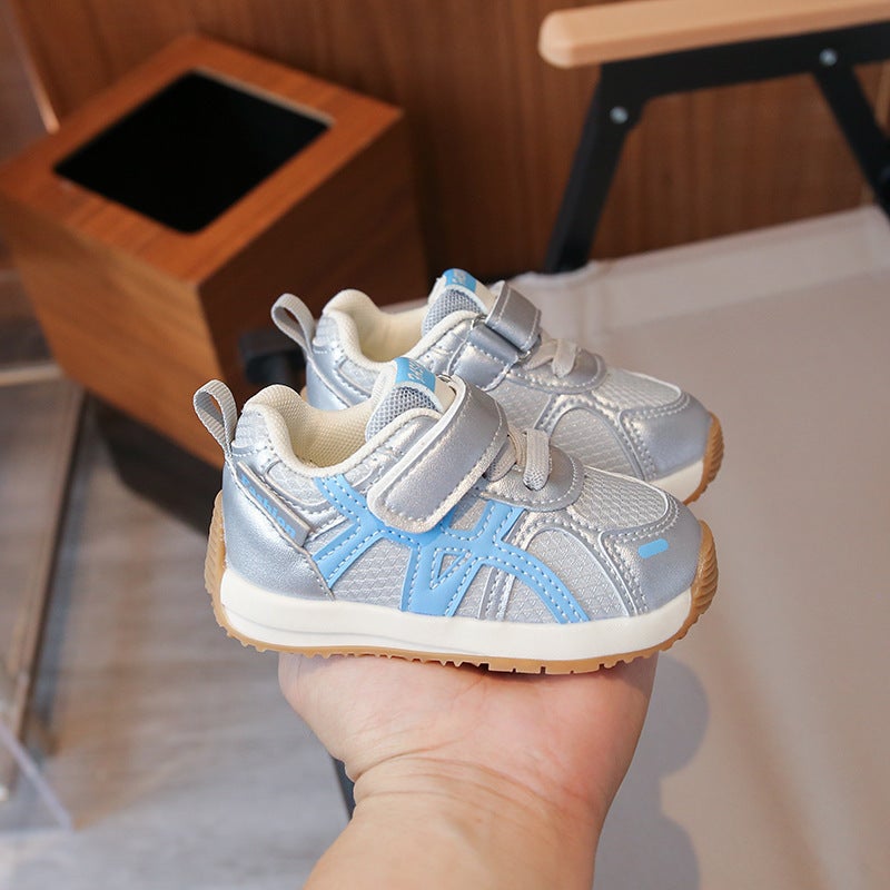 Mesh Sneakers Lightweight Flexible Sole Walking Shoes For Kids Indoor And Outdoor Activities - Image 1