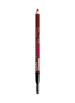 NYX PROFESSIONAL MAKEUP Powder Louder, Brow Pencil, 12Hr Wear, Buildable Micro-Fibers, Black Cherry  - Image 1